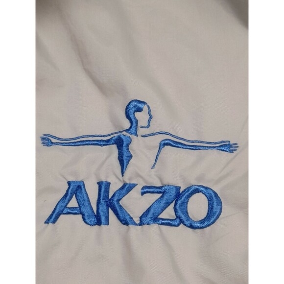 Vtg PLA JAC by Dunbrooke Mens Gray Golf Windbreaker Jacket M 40 - 42 - Picture 4 of 10